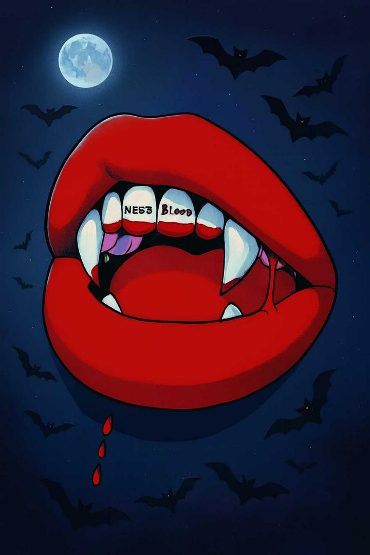VAMPIRE LIPS 🦇👄 COMMENT YOUR THOUGHTS ?