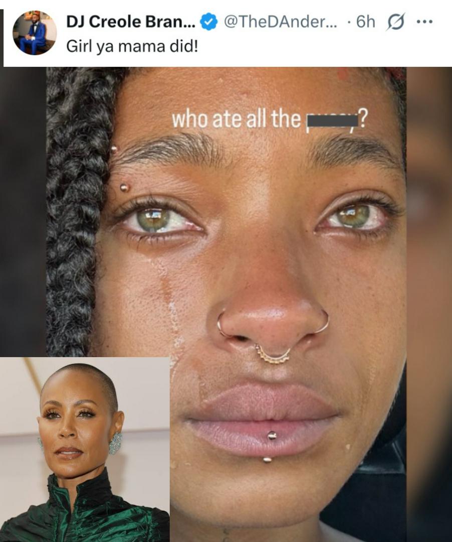 🔥Willow Smith Asked a Question and Being Told to Look at a Family Member for the Answer 🔥