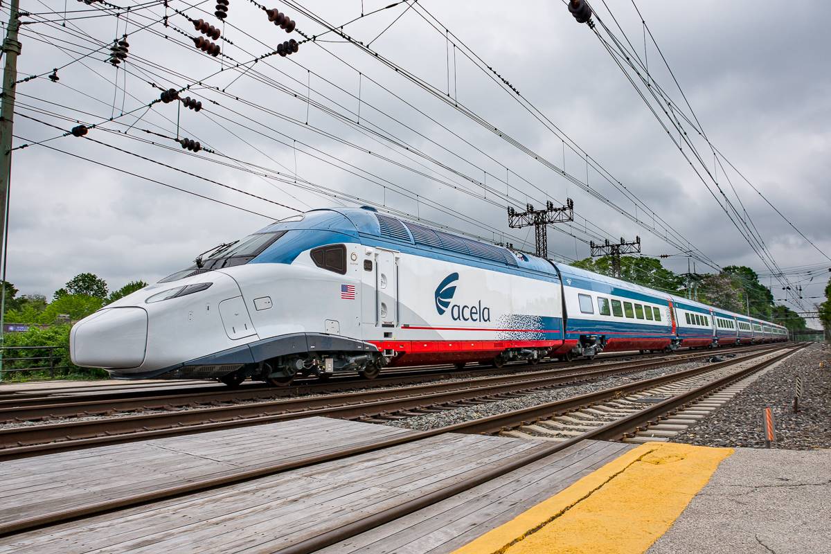 Amtrak Debuts New High Speed Train