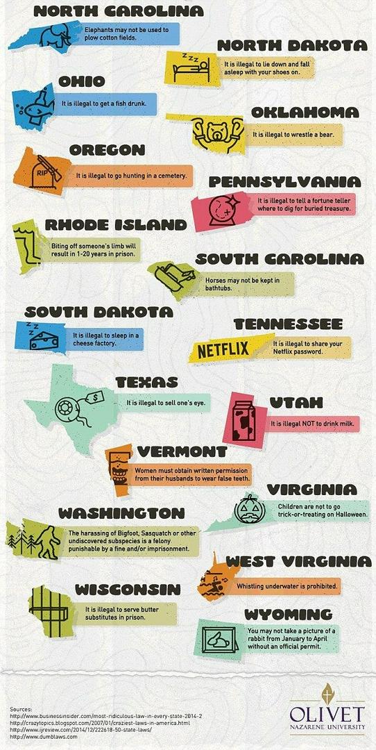 Weird State Laws