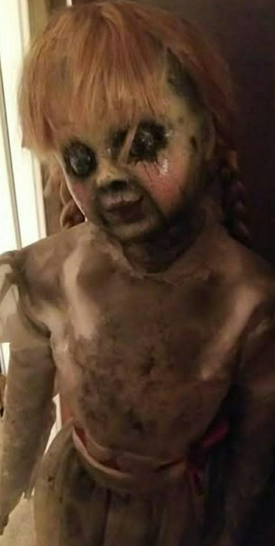 My Annabelle doll was doing some creepy things