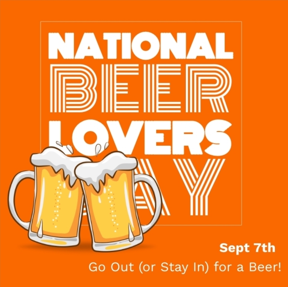 National Beer Lovers Day! 🍻
