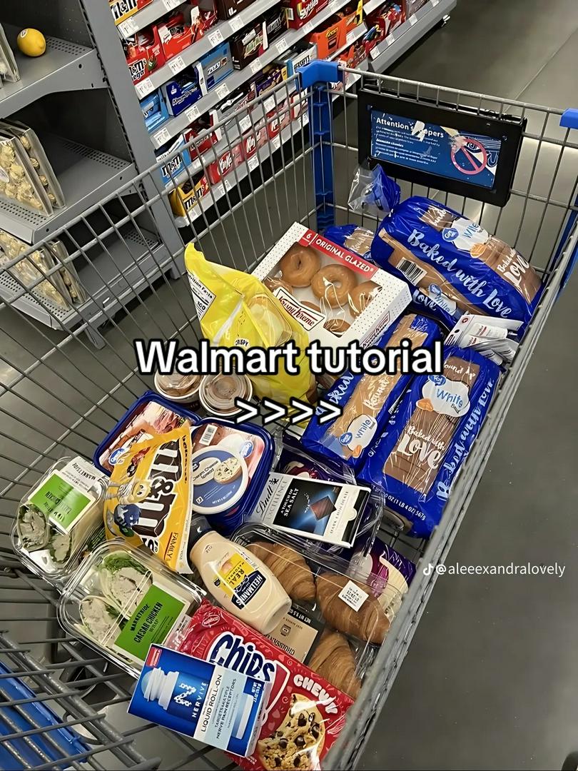 moving in broke but Walmart method got my groceries sorted out