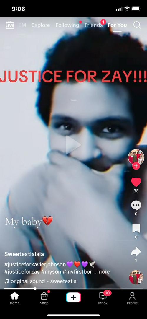 I’m a mother who lost her child to  gun violence…