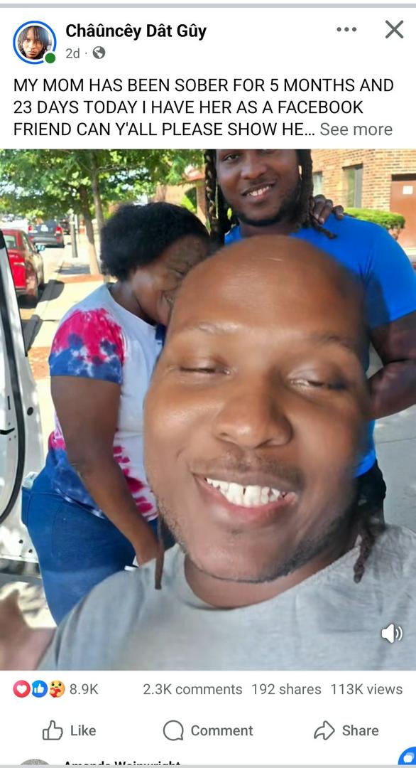 A Son’s Love Goes Viral:A Son Honors His Mother’s Sobriety Journey