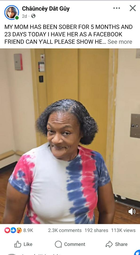 A Son’s Love Goes Viral:A Son Honors His Mother’s Sobriety Journey