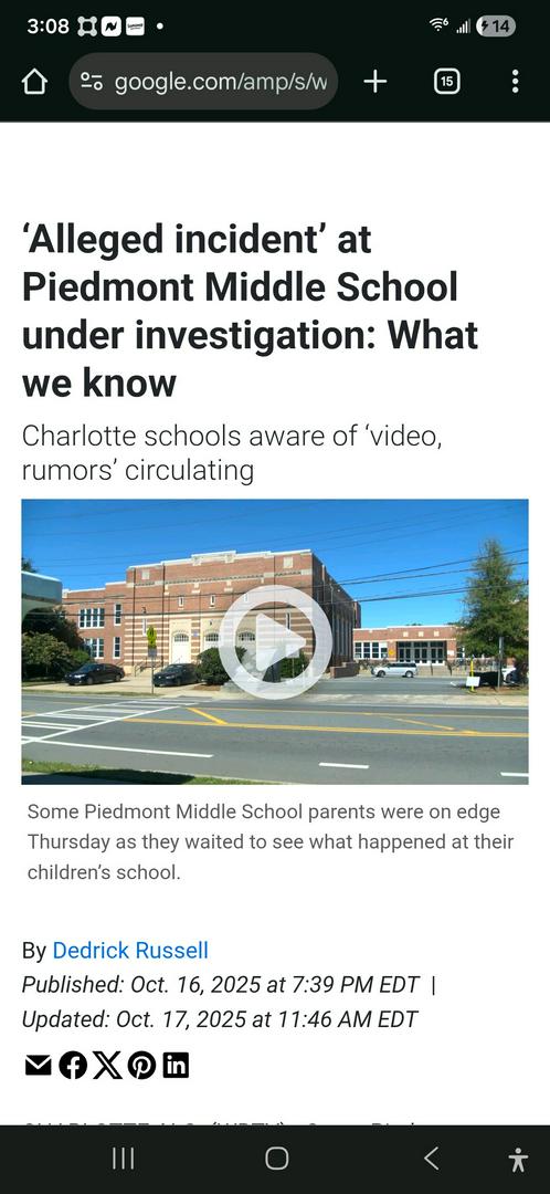 Video goes viral of young boy being sexually assaulted at Piedmont middle School and media is silent