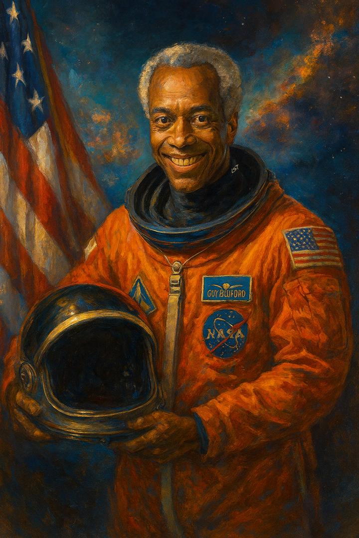 Guion S. Bluford Jr.
The First African American To Reach Space