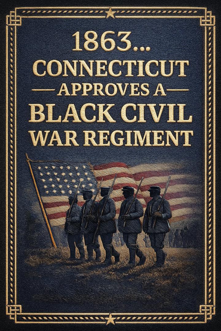 1863… Connecticut Approves a Black Civil War Regiment