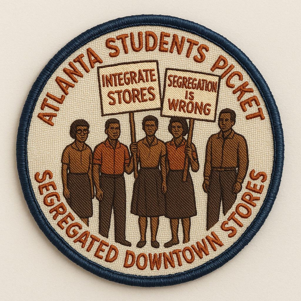 1960: Atlanta Students Picket Segregated Downtown Stores