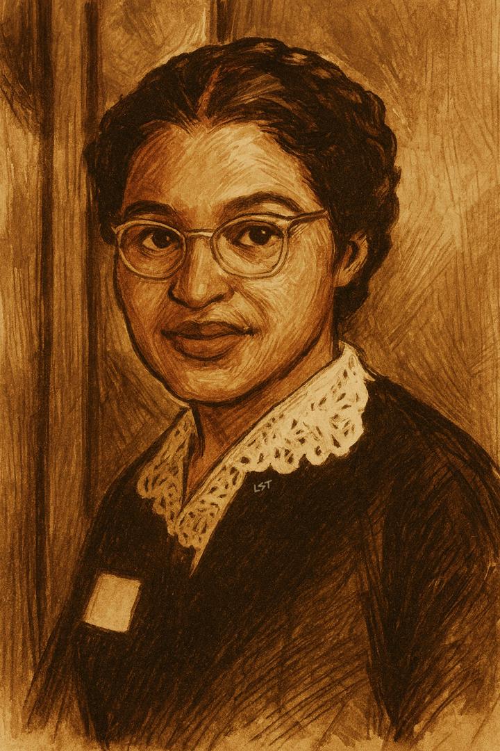 Rosa Parks Attends the Dexter Avenue Meeting, 1955