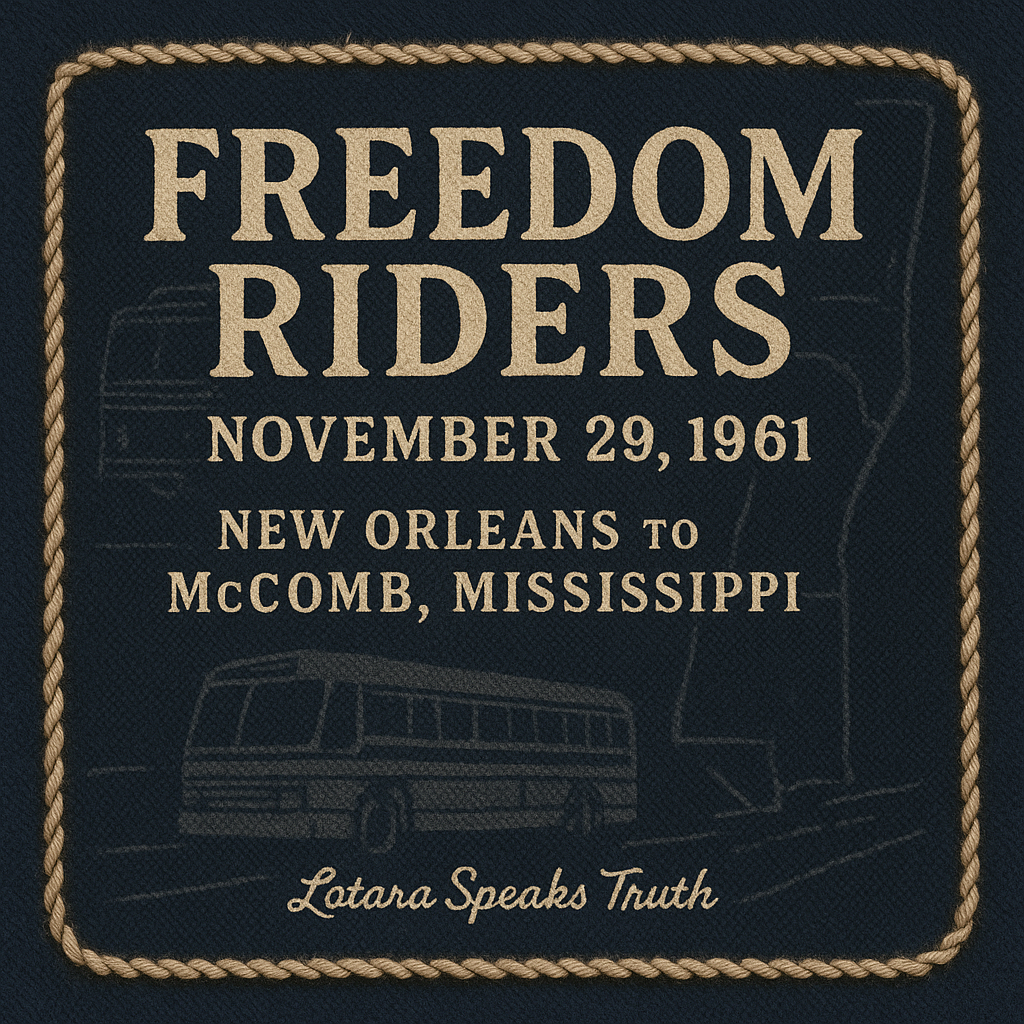 On This Day: November 29, 1961 — When the Freedom Riders Refused to Back Down