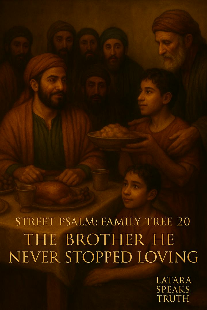 Street Psalm: Family Tree 20
The Brother He Never Stopped Loving