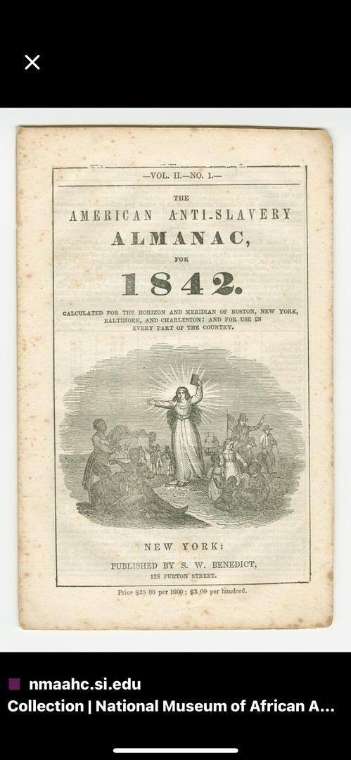 1833… The American Anti-Slavery Society Is Formed