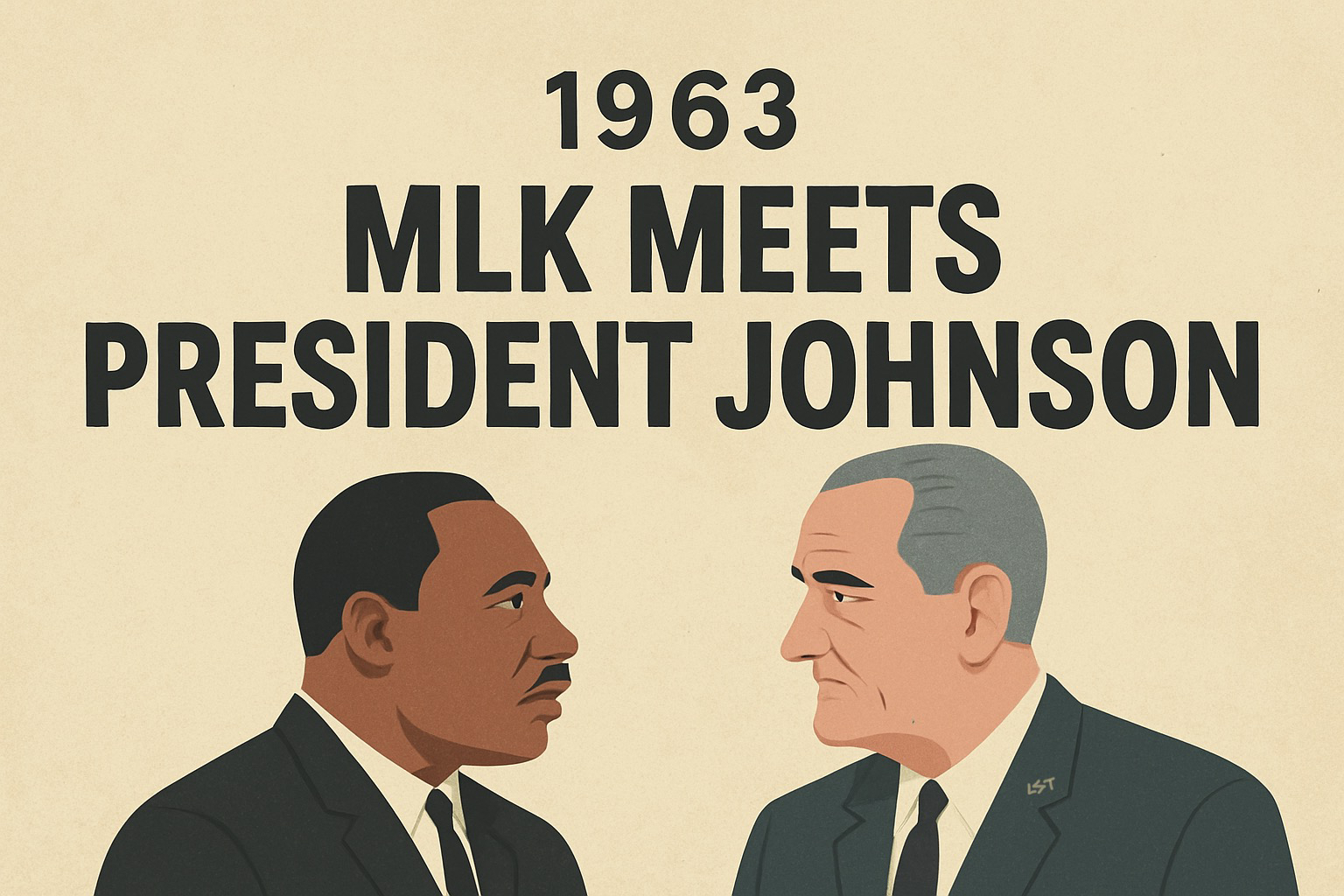 MLK’s First Meeting with President Johnson, 1963
