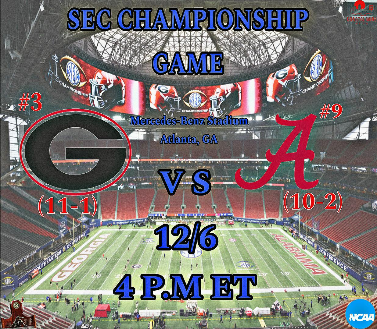 SEC Championship Preview: #3 Georgia vs #9 Alabama