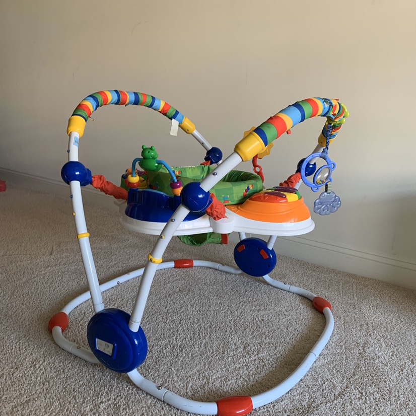 baby einstein neighborhood friends activity jumper recall