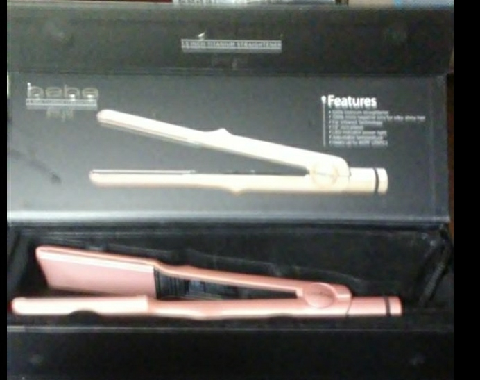 bebe hair straightener