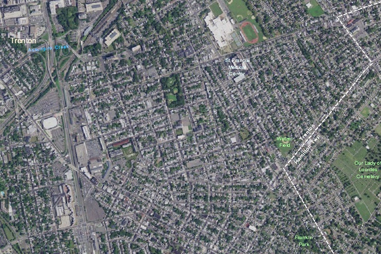 Pedestrian struck by vehicle at intersection in Trenton Trenton NJ