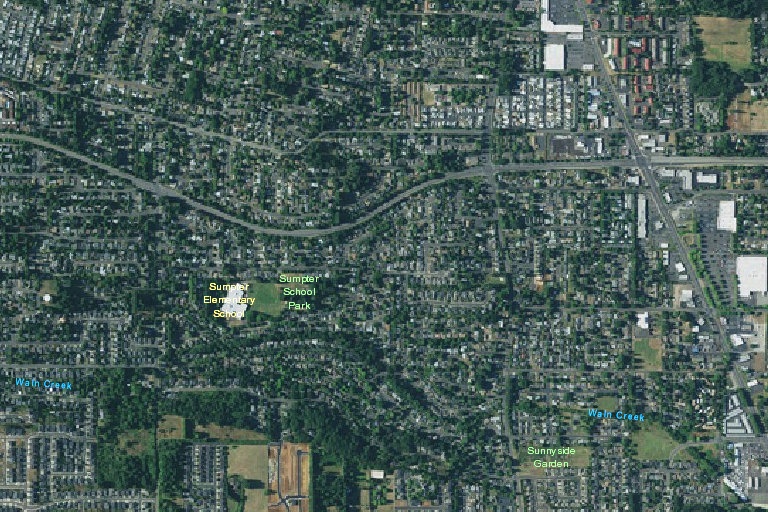 traffic obstruction at Valleywood and Ironwood intersection Salem OR