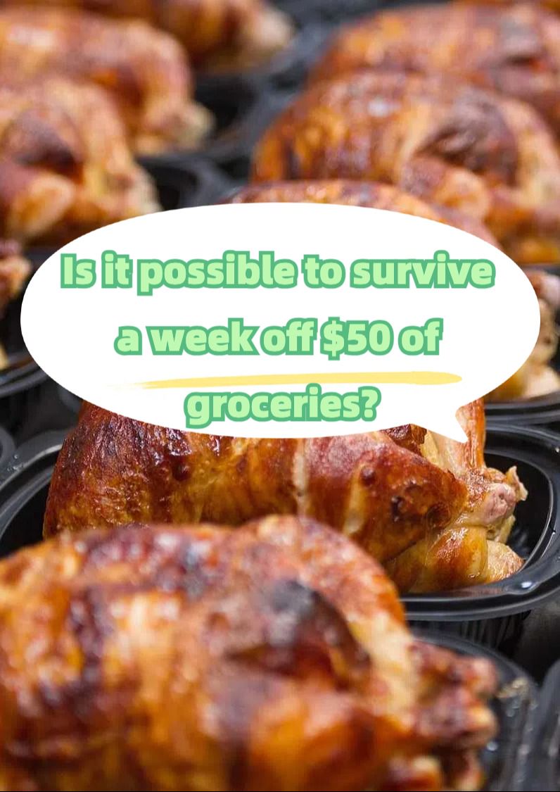 Can I Make It Through a Week on Just $50 for Groceries?