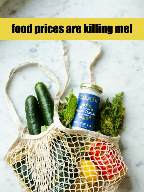 food prices are getting out of control!