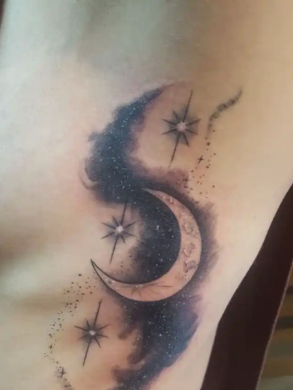 Moon tattoo ideas 