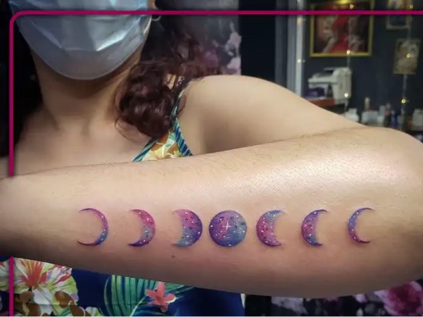 Moon tattoo ideas 