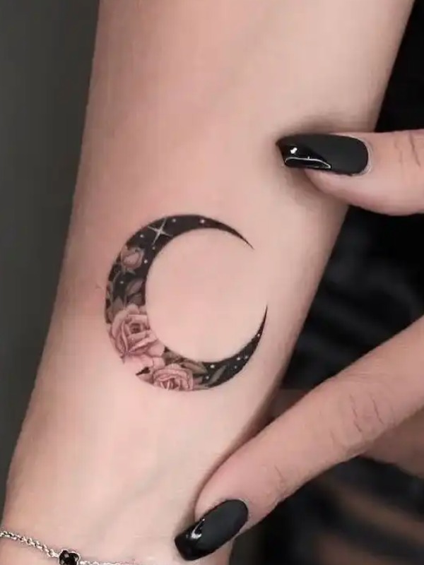 Moon tattoo ideas 
