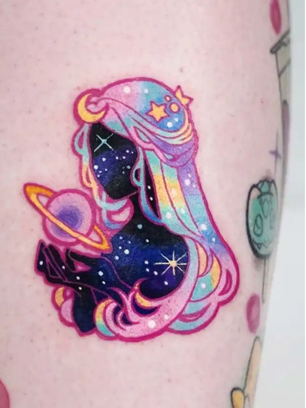 Moon tattoo ideas 