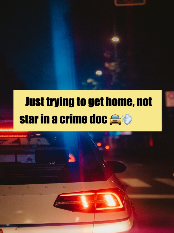 Ran for my life to an Uber—Boston at night is wild 😨