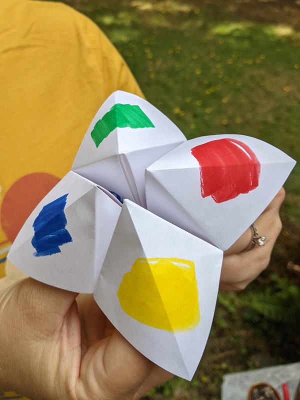 paper fortune tellers never die