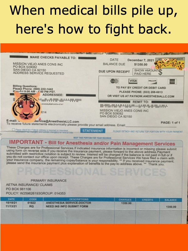 HMO Insurance Woes: A $1350 Anesthesia Bill That Almost Broke Me