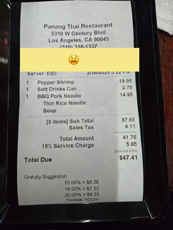 tipping culture is getting out of hand fr 😤