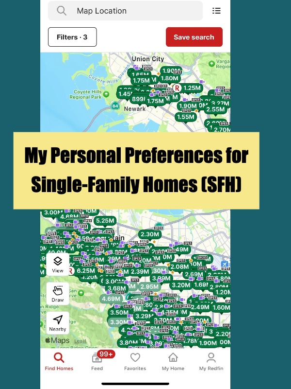 Choosing the perfect SFH involves balancing wants and needs. Here's what I look for!