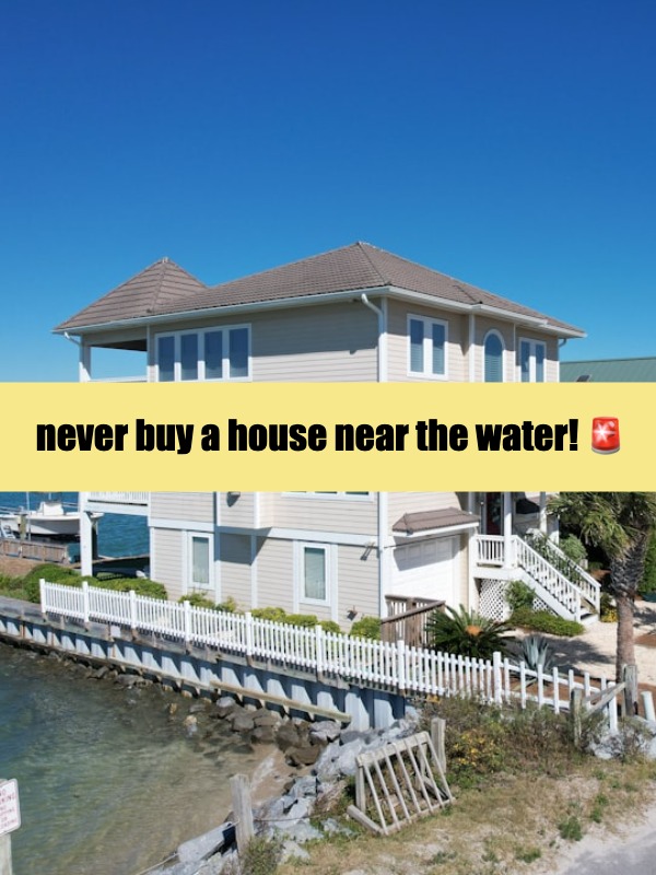 would you ever risk buying a waterfront home?