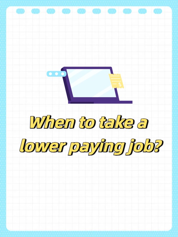 Am i crazy to consider a big pay cut ($25k)?