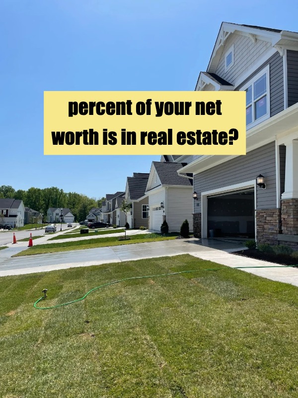 how much real estate is too much?