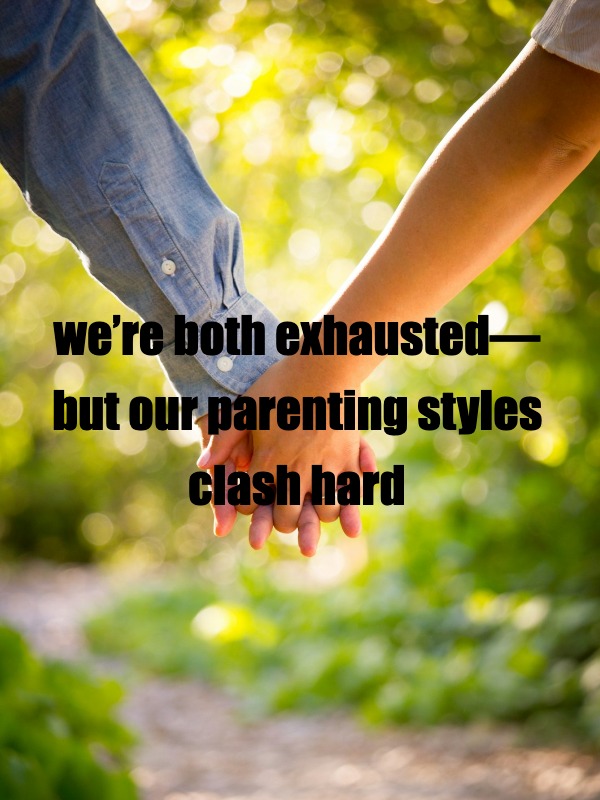 what do you do when your partner yells at the kids?