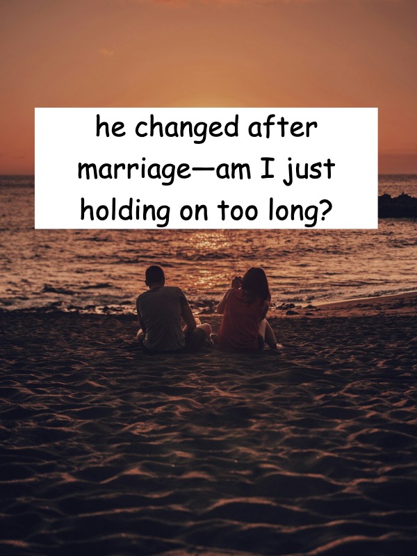should I leave my husband after a year of misery?