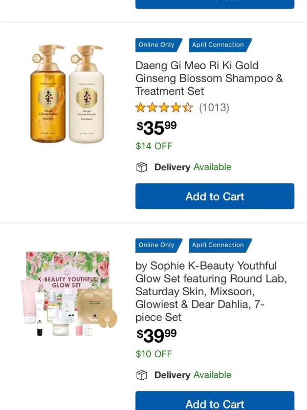 April beauty finds from Costco deals 🌸