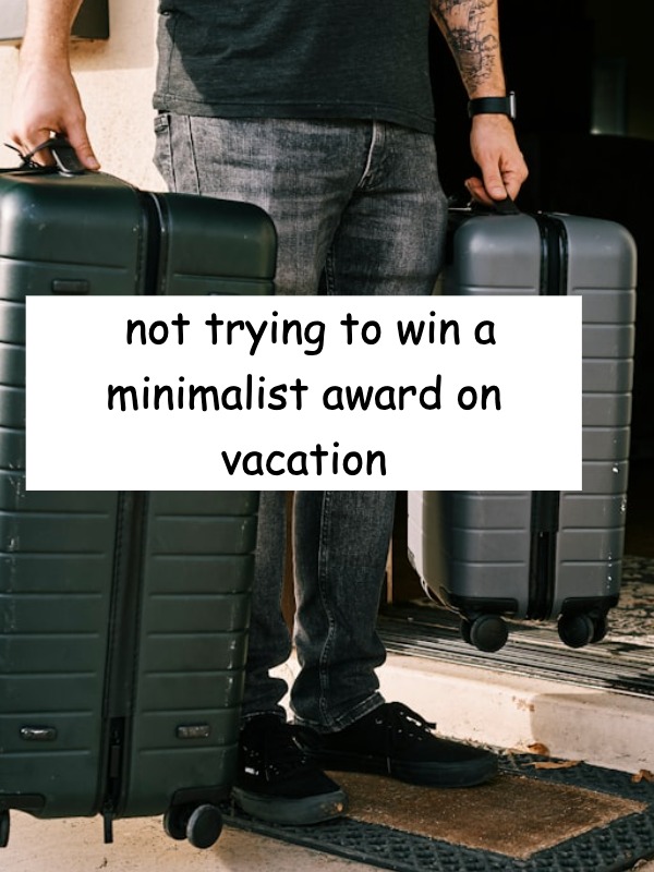 why does everyone hate overpacking when it actually helps?