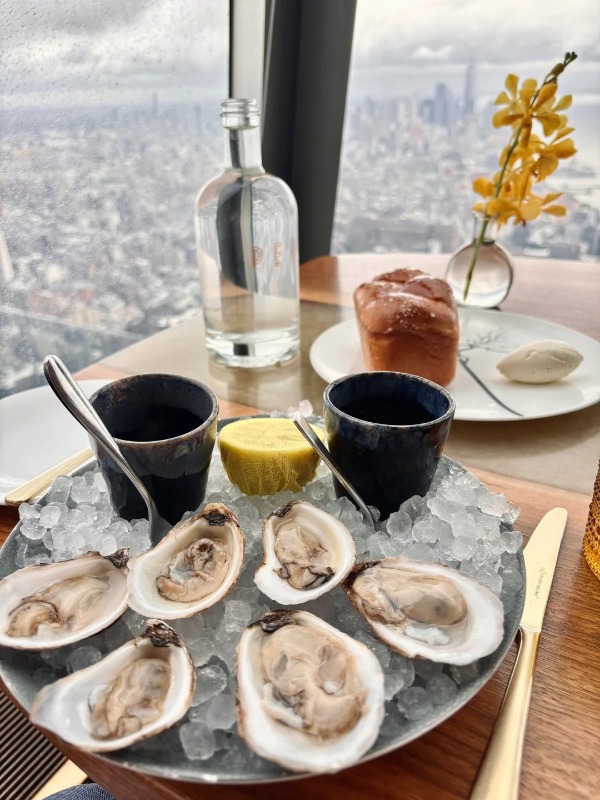 Dine with a view at peak NYC