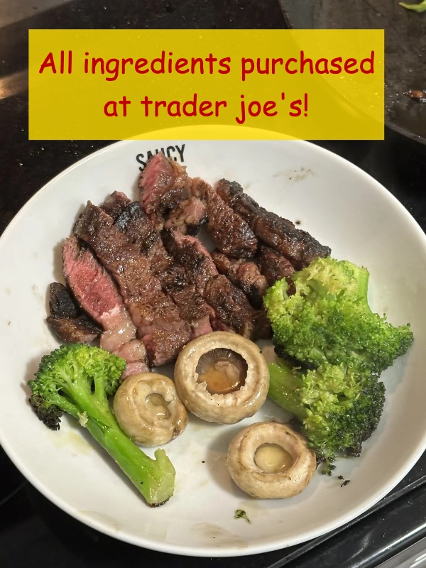 Made a fancy steak dinner at home! 😋