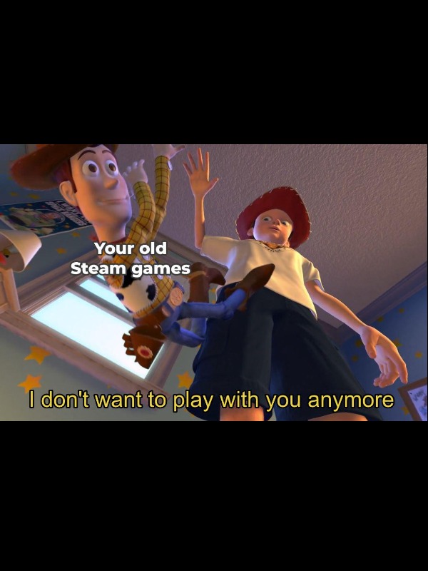 You after 0.3 seconds of having your old games open for the Spring Cleaning Event