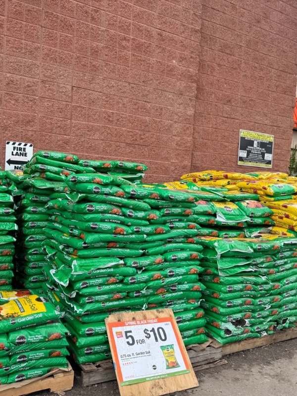 Home Depot's Spring Sale: 5 Bags of Mulch for $10?!