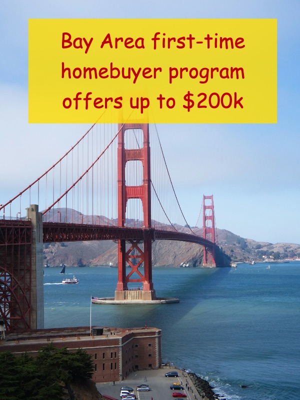 Wow, $200k for first-time homebuyers in the Bay Area!