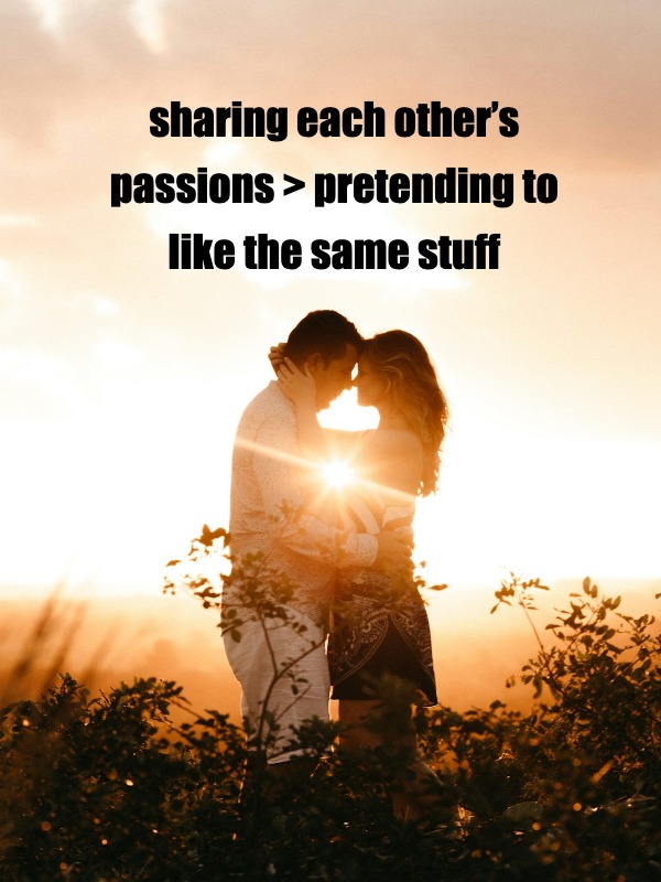  your partner hates your hobby? what if they joined anyway?