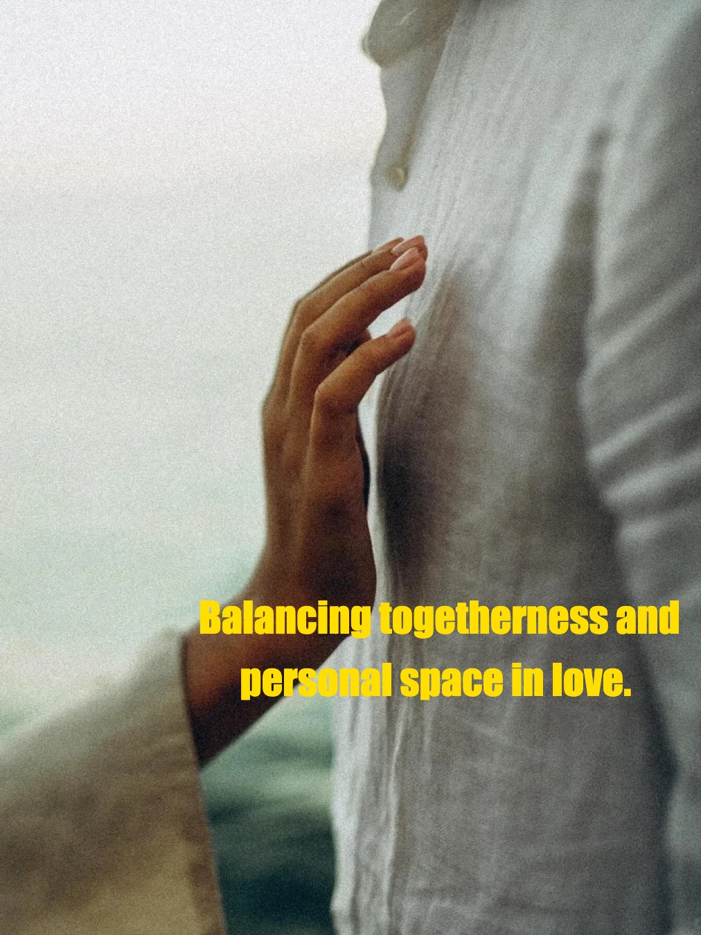 Was I overreacting by needing space?