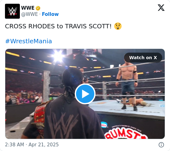 Travis Scott at Mania? Where’s The Rock?!
